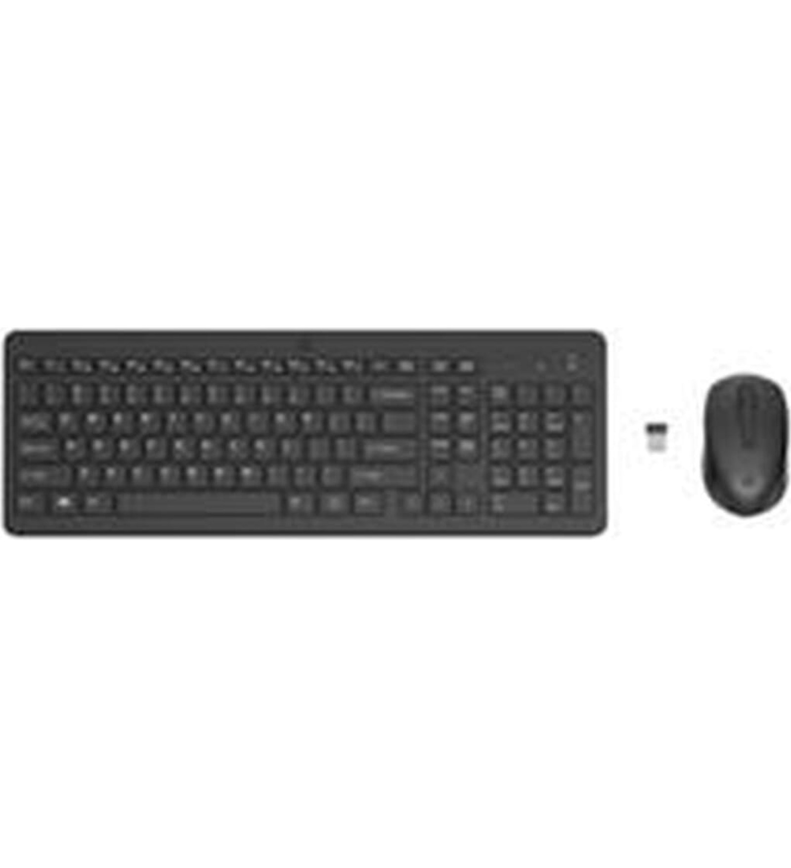 Keyboard and Mouse HP 2V9E6AA Black Spanish Qwerty