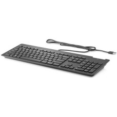 Keyboard HP Teclado HP Business Slim Smartcard Black Spanish Qwerty