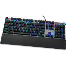 Keyboard Ibox AURORA K-4 Black Black/Silver QWERTY