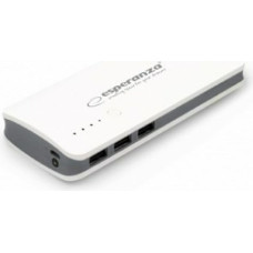 Power Bank Esperanza EMP106WE White Grey White/Grey 8000 mAh