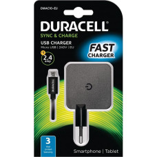 Wall Charger DURACELL DMAC10-EU Black (1 Unit)