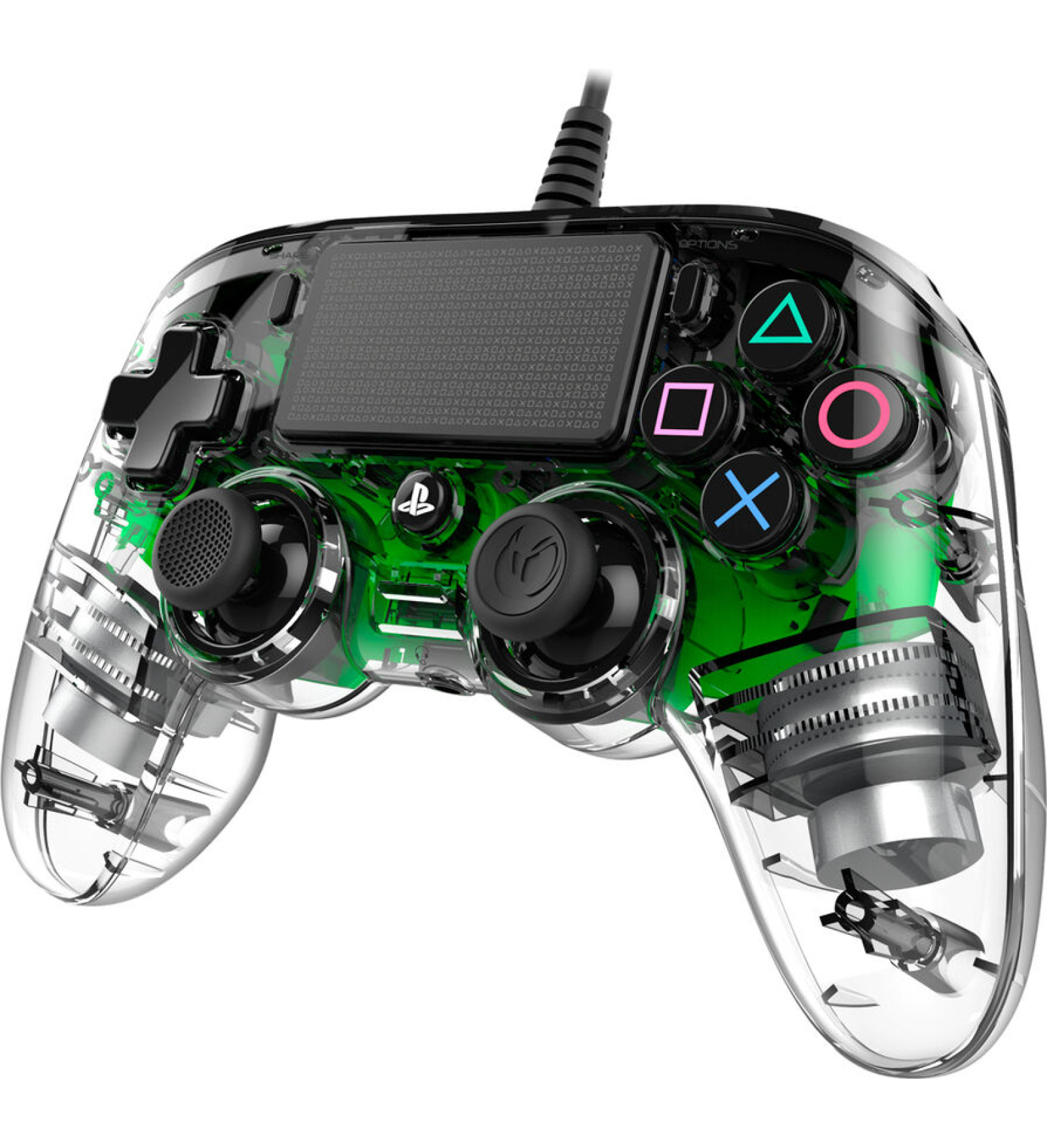 Wireless Gaming Controller Nacon PS4OFCPADCLGREEN Green Transparent PlayStation 4