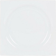 Flat plate Zen Porcelain White (27 x 27 x 3 cm)