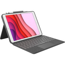 Bluetooth Keyboard with Support for Tablet Logitech 920-009627 Grey Graphite Spanish Qwerty QWERTY