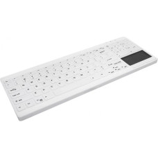 Washable Disinfectable Keyboard Active Key AK-C7412 White