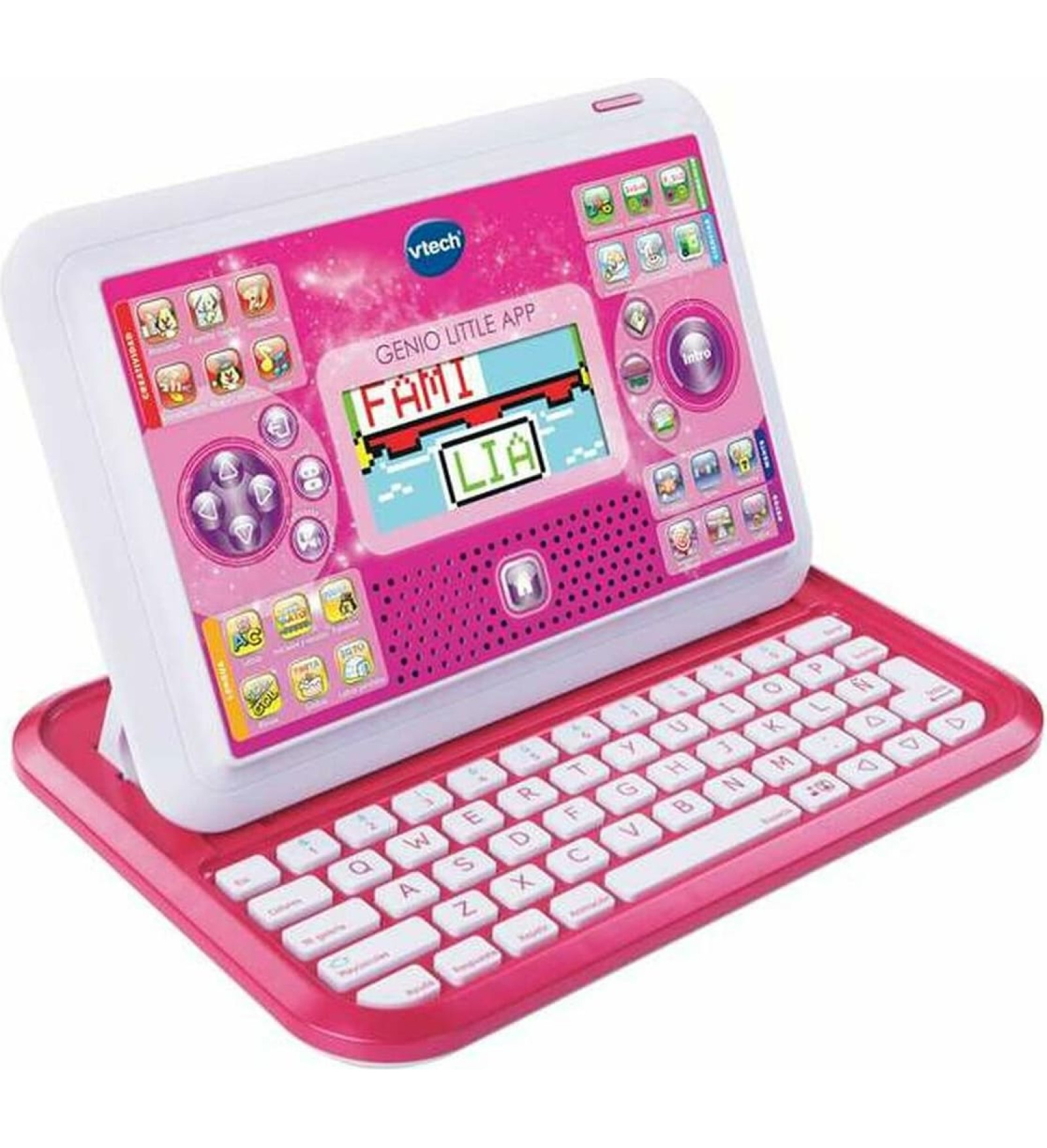 Toy computer Vtech Little App ES 18 x 26 x 4 cm Pink