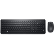 Keyboard and Mouse Dell KM3322W Qwerty US Black QWERTY