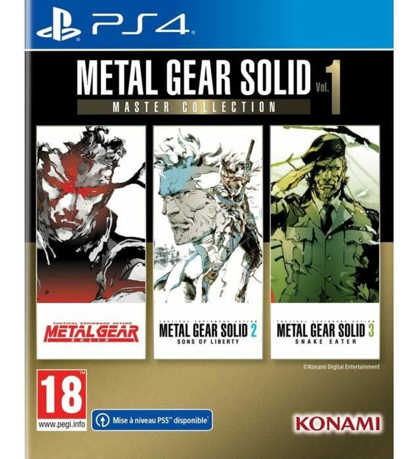 PlayStation 4 Video Game Konami Metal Gear Solid: Master Collection Vol.1