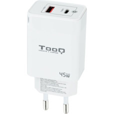 Wall Charger TooQ TQWC-GANQCPD45WT White 45 W (1 Unit)