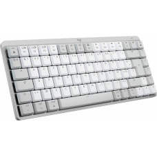 Wireless Keyboard Logitech MX Mini Mechanical for Mac White White/Grey French AZERTY