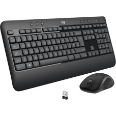 Keyboard and Mouse Logitech 920-008685 Black Qwerty US