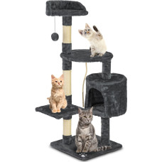 Pethaus Cat scratcher 111 cm DR-266 pelēks